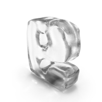 Ice Letter E PNG & PSD Images