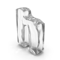 Ice Letter H PNG & PSD Images
