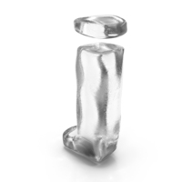 Ice Letter J PNG & PSD Images