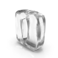 Ice Letter O PNG & PSD Images