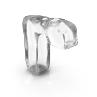 Ice Letter R PNG & PSD Images