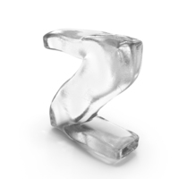 Ice Letter Z PNG & PSD Images