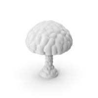 Monochrome Stylized Explosion PNG & PSD Images