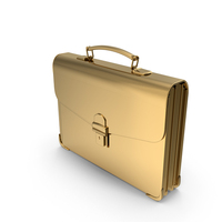 Gold Briefcase PNG & PSD Images