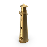 Gold Lighthouse PNG & PSD Images