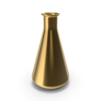 Gold Test Tube PNG & PSD Images