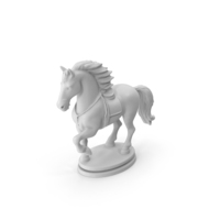 Horse Figure / Statue PNG & PSD Images