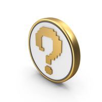 Question Mark Help Pixel Style PNG & PSD Images