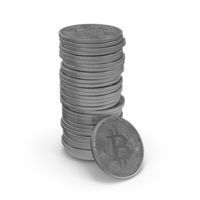 Bitcoin Stack PNG & PSD Images