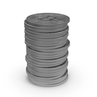 Stack Of Bitcoins PNG & PSD Images