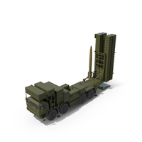 Self Propelled Air Defense Launcher And Antiaircraft Missile PNG & PSD Images