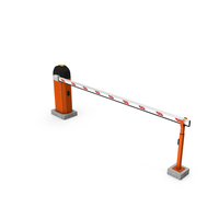 Automatic Traffic Barrier Closed PNG & PSD Images