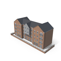 New Generic Brick Building PNG & PSD Images