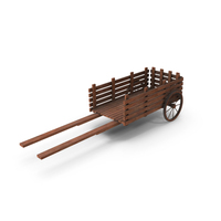 Wooden Cart PNG & PSD Images