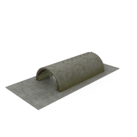 Abandoned Aircraft Shelter Is Open PNG & PSD Images