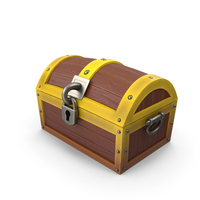Chest Lock Yellow PNG & PSD Images