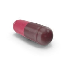 Capsule Pink And Maroon PNG & PSD Images