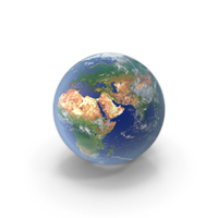 Detailed Earth Globe PNG & PSD Images