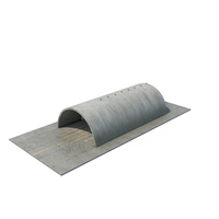 Empty Concrete Fighter Jet Hangar PNG & PSD Images