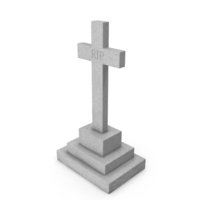 Granite Cross Memorial PNG & PSD Images