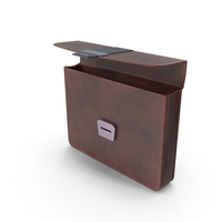 Brown Leather Brief Case PNG & PSD Images
