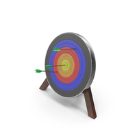 Green Arrows Target Different Hits PNG & PSD Images