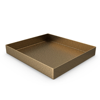Copper Square Tray Box PNG & PSD Images