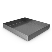 Black Square Tray Box PNG & PSD Images