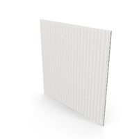 White Decorative Wall Panel PNG & PSD Images