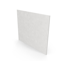 White Decorative Wall Panel PNG & PSD Images