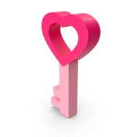 Love Key Icon PNG & PSD Images