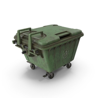 Old Dirty Street Dustbin PNG & PSD Images