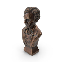 Bronze Bust Of Lincoln PNG & PSD Images
