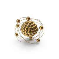 Gold Molecule PNG & PSD Images