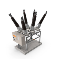 High Voltage Circuit Breaker PNG & PSD Images