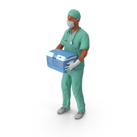Medical Professional With Portable Medication Carrier PNG & PSD Images