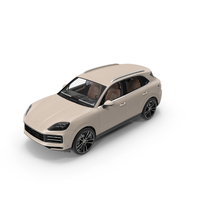 Porsche Cayenne Luxury SUV Cashmere Beige PNG & PSD Images