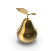 Gold Pear PNG & PSD Images