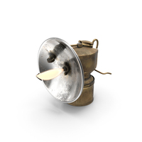 Retro Brass Carbide Lamp Old PNG & PSD Images