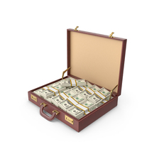 Open Briefcase With Banknotes PNG & PSD Images