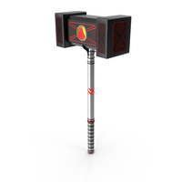 Sci Fi Battle Hammer PNG & PSD Images