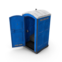 Portable Toilet Open Full PNG & PSD Images