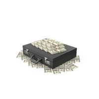 Money Briefcase PNG & PSD Images