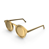 Gold Sunglasses PNG & PSD Images