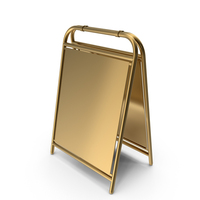 Gold Menu Board PNG & PSD Images