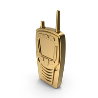 Gold Walkie-Talkie PNG & PSD Images