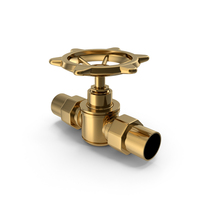 Gold Water Valve PNG & PSD Images