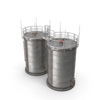 Silos Vertical Construction PNG & PSD Images