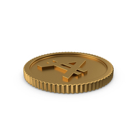 Argentina Austral Coin PNG & PSD Images