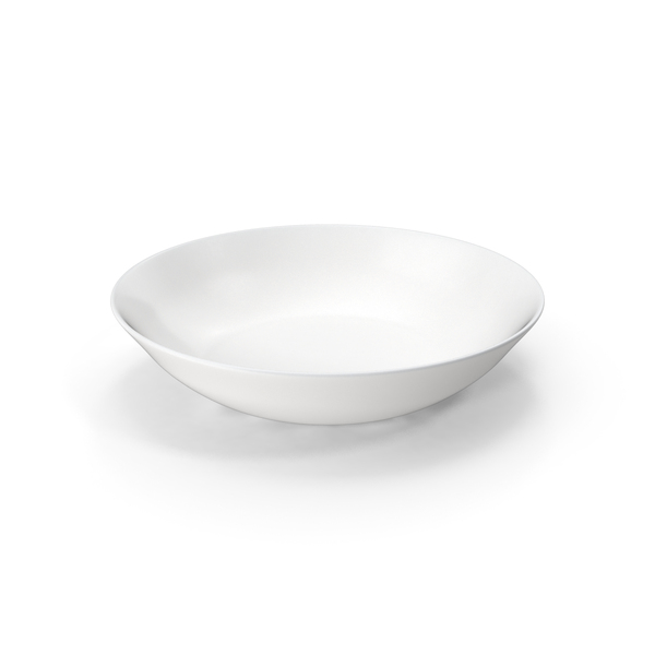 White Ceramic Bowl PNG & PSD Images